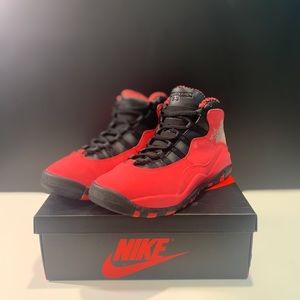 Jordan 10 Retro 'Fusion Red (GS)